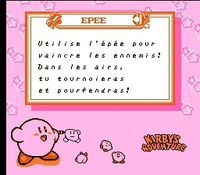 une photo d'Ã©cran de Kirby s Adventure sur Nintendo Nes